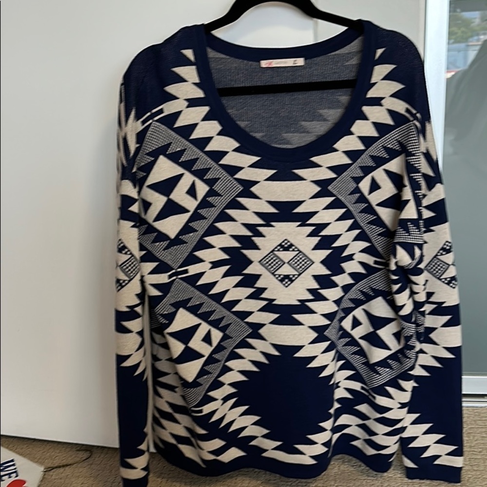 Blue sweater